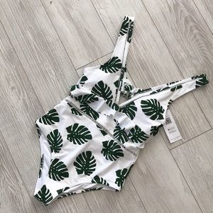 CUPSHE TROPICAL SWIMSUIT
